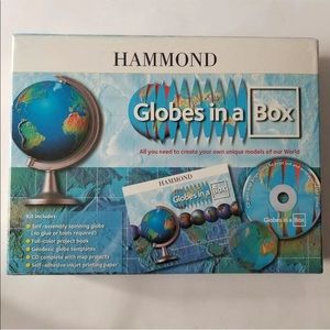 Globes in a Box self assembly spinning globe